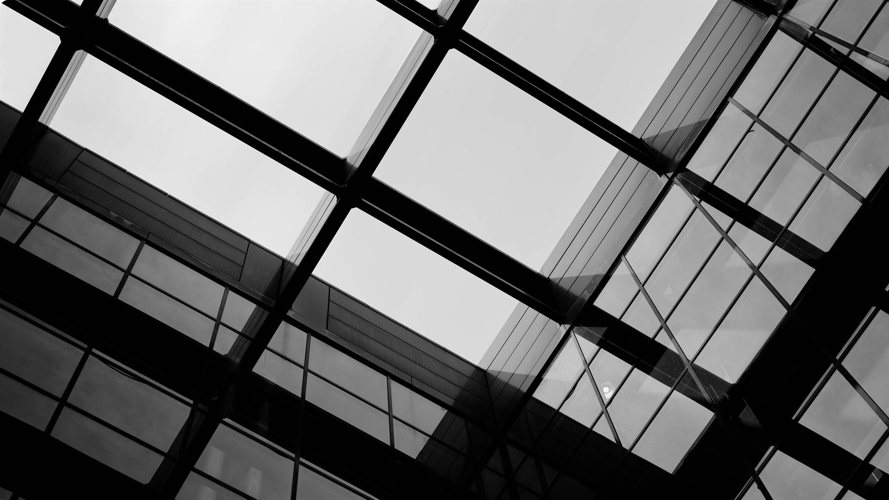 Architettura in vetro e acciaio